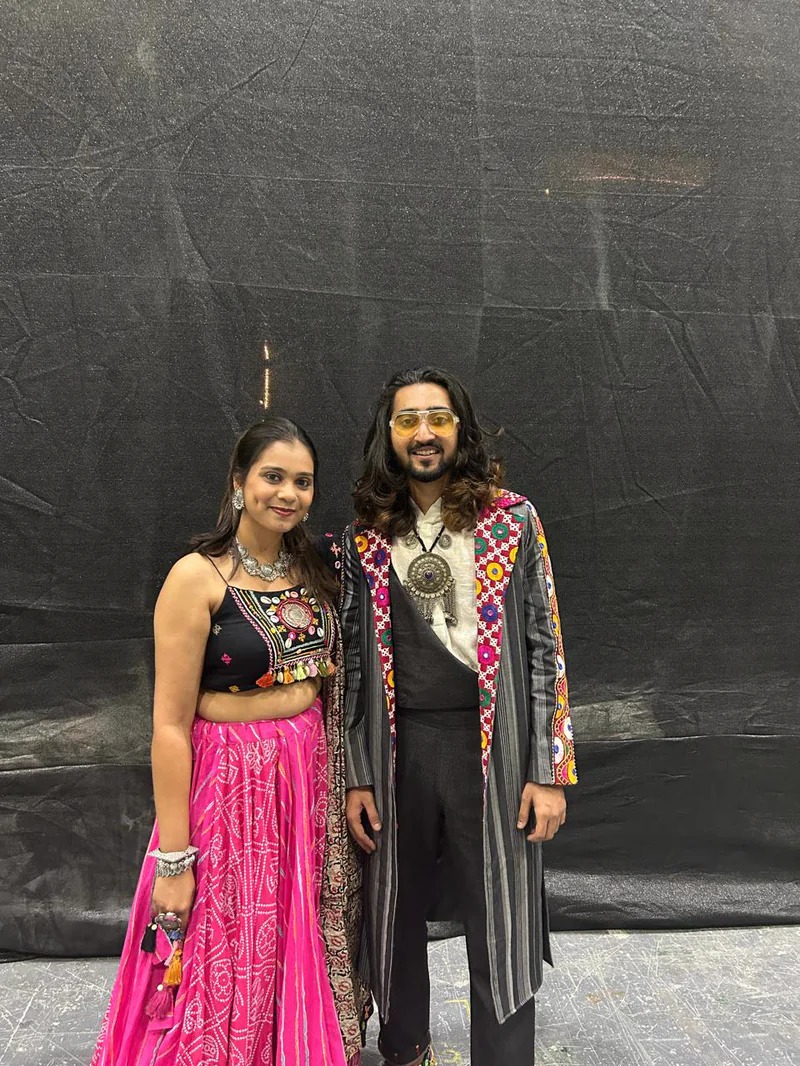 Backstage at Navratri 2026