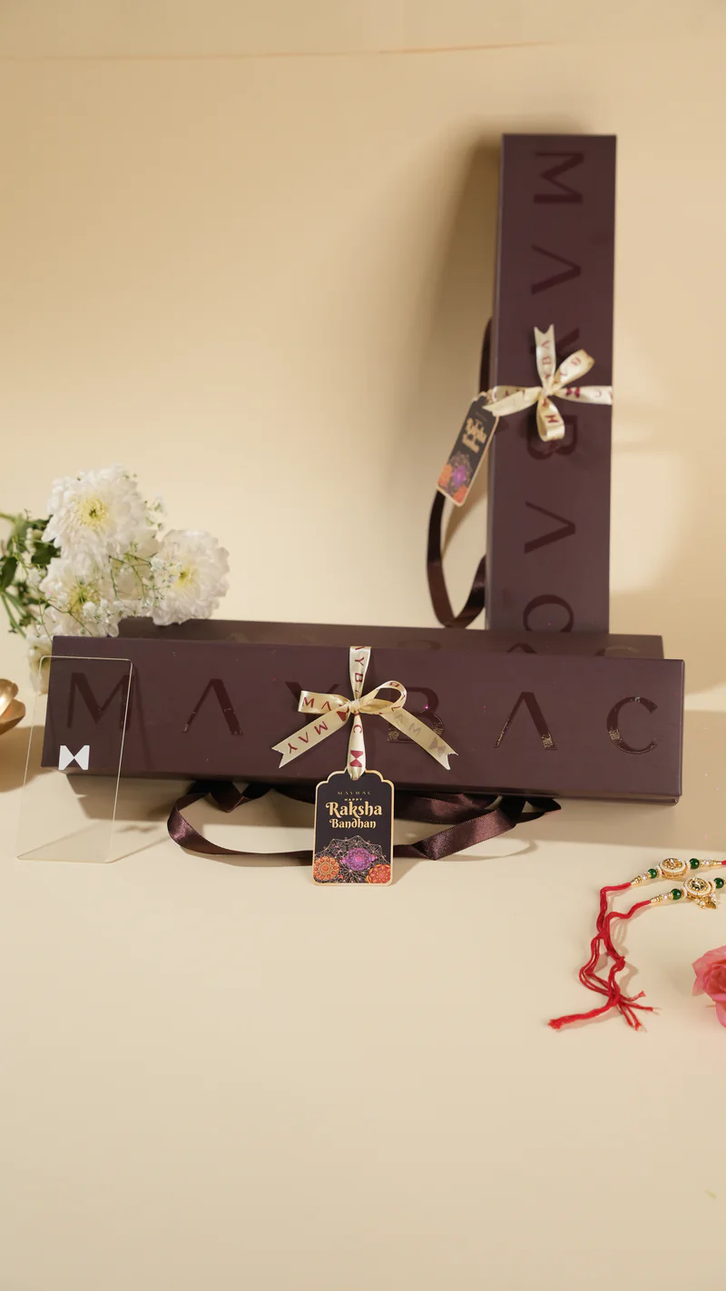 Maybac chocolate gift boxes with ribbons