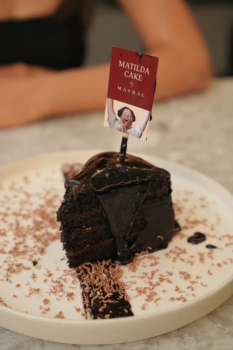 Matilda chocolate fudge cake