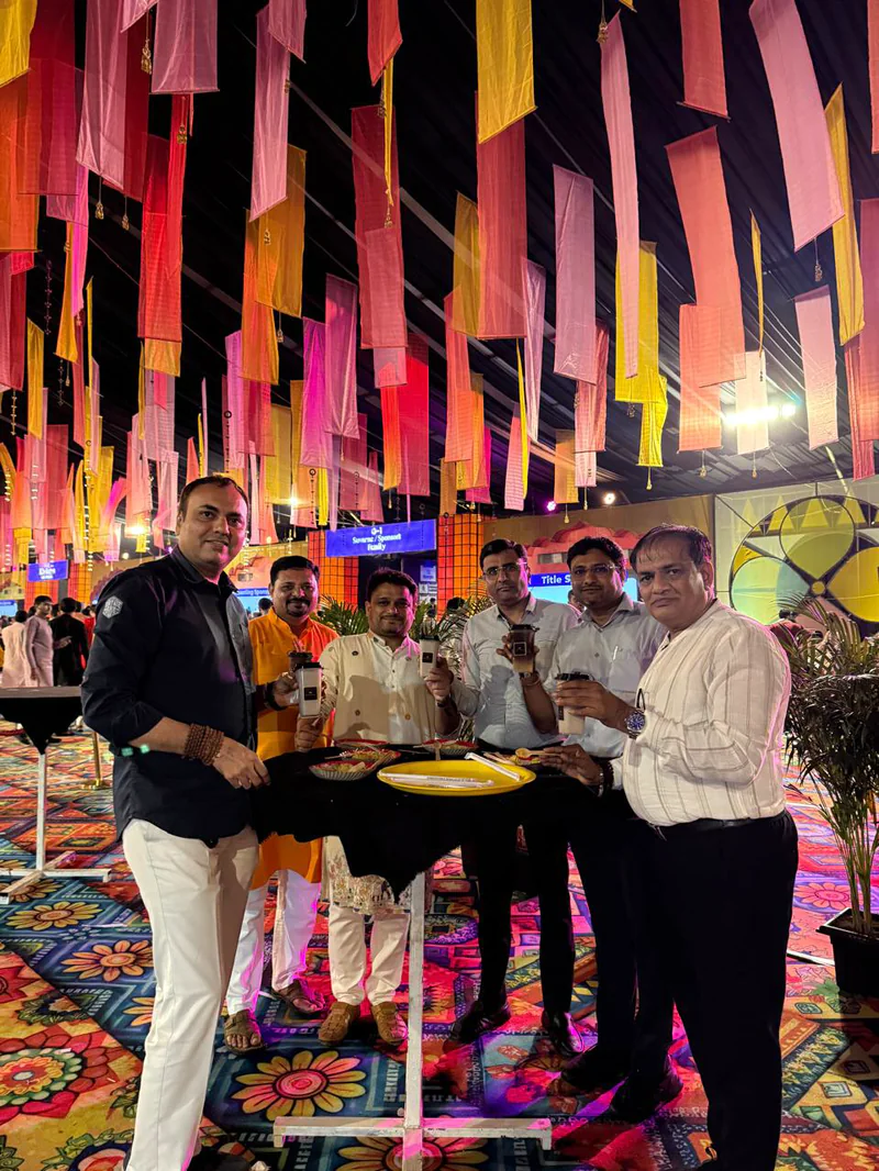The Maybac stall at Navratri 2026
